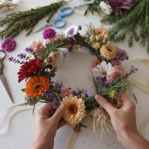 August 1st Public Flower Crown Workshop