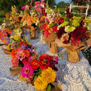 Back To School Mason Jar Bouquets